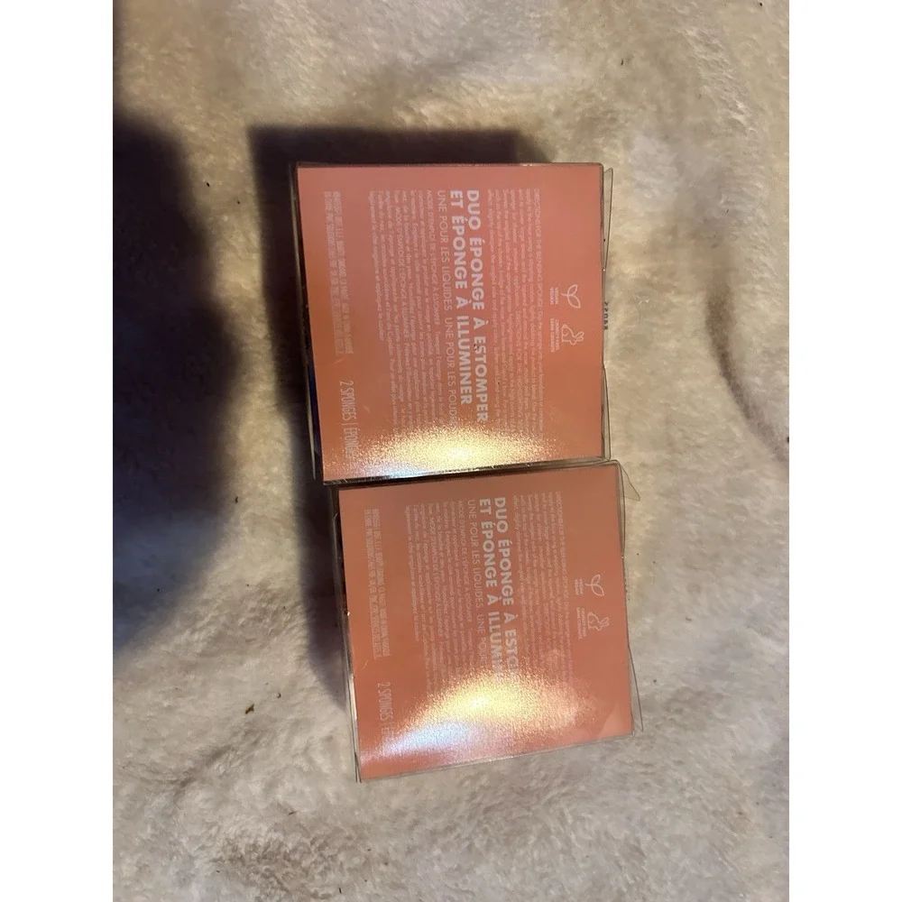 Elf Makeup Blending Sponge Duo Pack New! Lot Of Two!